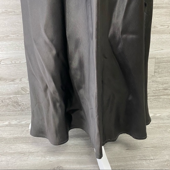 All That Jazz VTG Black Silver long Gown Dress - Picture 6 of 9